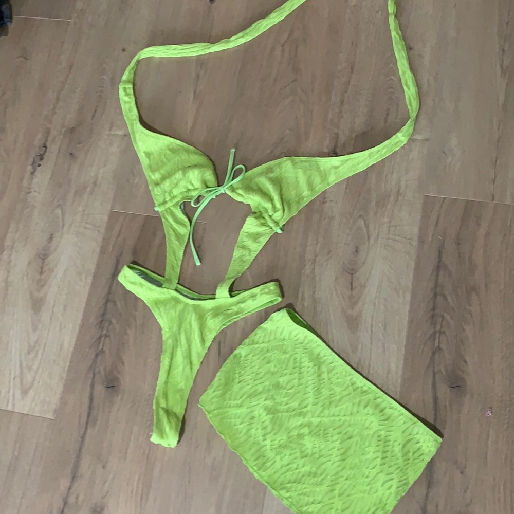Swimsuit with skirt